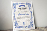 Certificate Word | PSD | AI, a Stationery Template by Curve Design (Thumbnail 6 of 6)