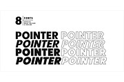 Point Panther (8 BOLD FONTS), a Sans Serif Font by Sarid Ezra (Thumbnail 2 of 10)