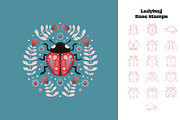 Ladybug Creator for Procreate, a Brush Add-On by Pencil Twist (Thumbnail 3 of 10)