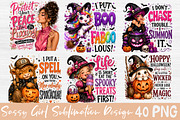 Sassy Girl Sublimation Bundle, a Seasonal Illustration by Rose Art (Thumbnail 3 of 7)