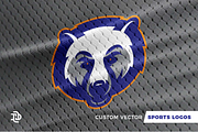 Bears | Custom Sports Logo, a Branding & Logo Template by Doug Houvener (Thumbnail 1 of 2)
