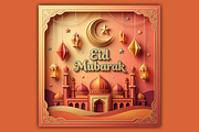 Eid Mubarak Illustration, a Holiday Photo by microtasker (Thumbnail 1 of 2)