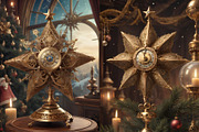 SteamPunk Christmas bundle 300 DPI, a Seasonal Illustration by Floraphoria (Thumbnail 14 of 15)