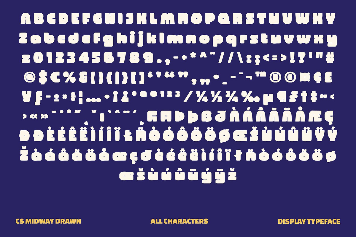 CS Midway Drawn, a Sans Serif Font by Craft Supply Co. (Photo 8 of 8)