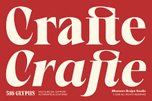 Crafte - Expressive Modern Serif