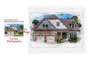 Digital House Painting Art Creator, an Action Add-On by MRI STUDIO (Thumbnail 5 of 29)