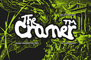 Crosner – Rough Handwritten Font, a Handwritten Font by Hainz Studio (Thumbnail 1 of 11)