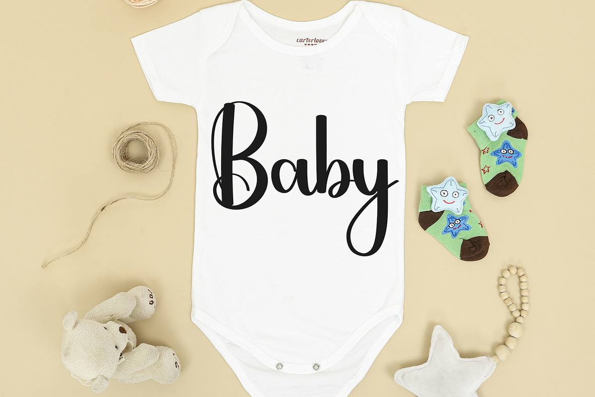 Baby Letter, a Handwritten Font by FreshTypeINK (Photo 6 of 8)