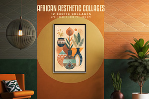 African Aesthetic Collages