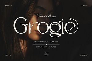 Grogie - Modern Serif