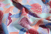 Modern Pastel Tropical Leaves Print, a Pattern Graphic by Gullenda (Thumbnail 3 of 6)