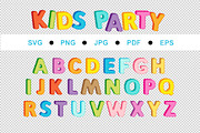 Funny Alphabet Fonts, an Education Illustration by Nataliia Toporovska (Thumbnail 1 of 5)