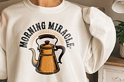 Caffeine & Chaos, Retro Coffee, an Object Graphic by GlitterCraft (Thumbnail 9 of 101)