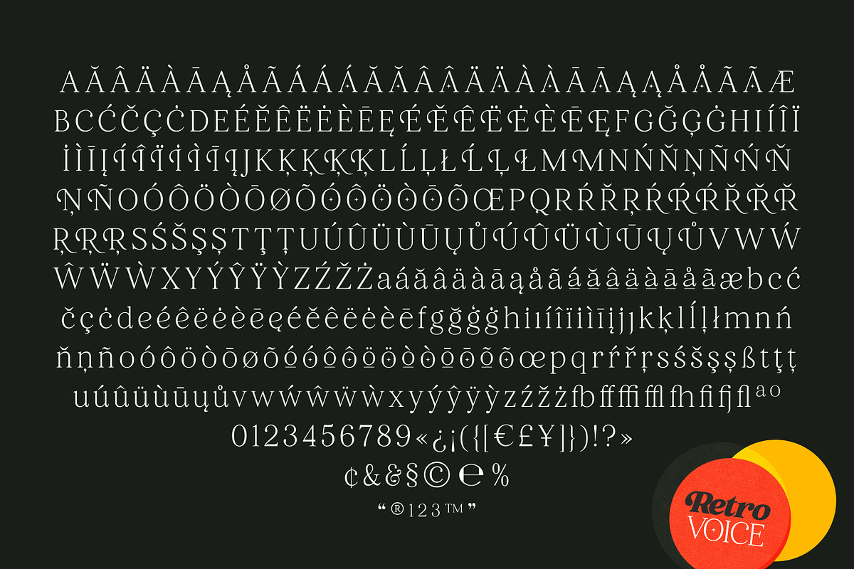 Retro Voice – Variable Serif Font, a Serif Font by Blessed Print (Photo 28 of 29)