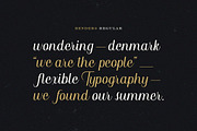 Bender Script, a Script Font by RKS-Studio (Thumbnail 3 of 6)