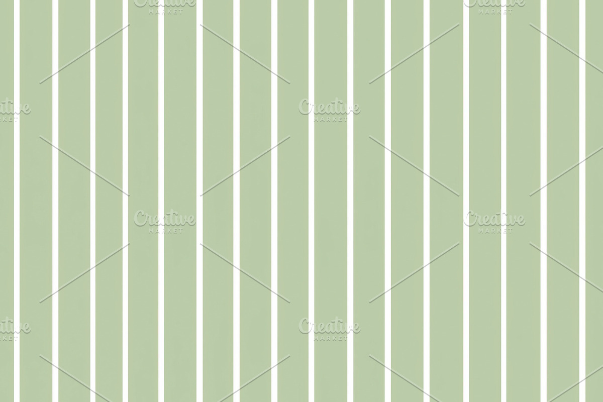 Vertical sage green and white stripes forming a clean, repeatabl, a Pattern Graphic by Studio ANNA