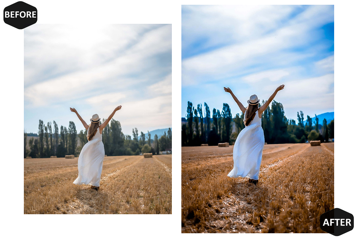 12 Blue Graphy Photoshop Actions, an Action Add-On by Hue Palettte Studio (Photo 7 of 9)