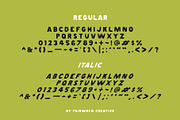 Pothos Fonts, a Sans Serif Font by Chelsea Burkett (Thumbnail 6 of 8)