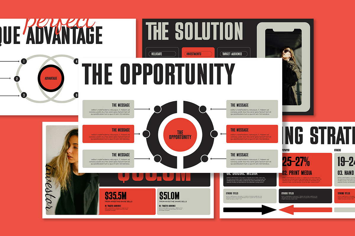 Business Pitch Deck Presentation, a Presentation Template by Templeste (Photo 5 of 7)
