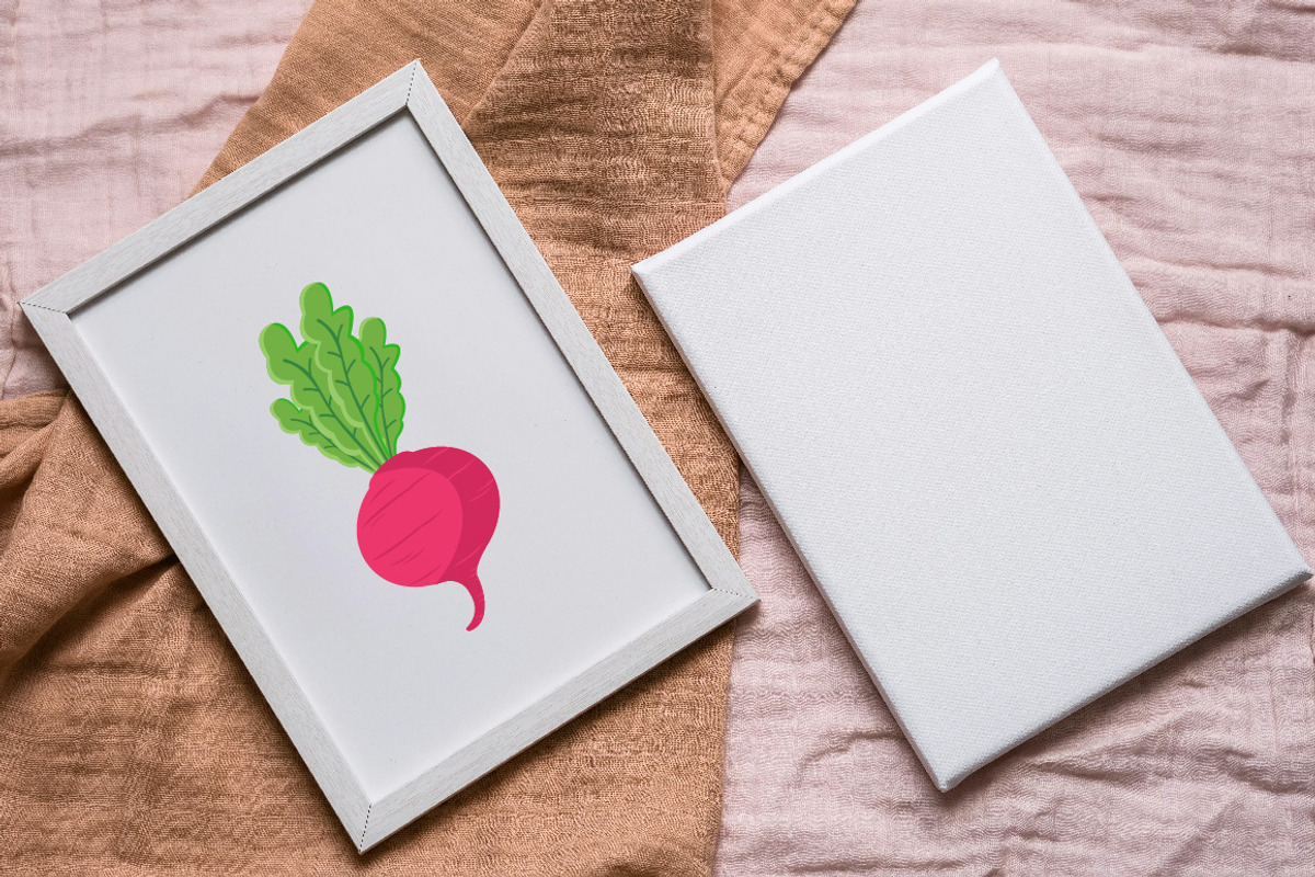 16 Fresh Garden Vegetables Assortmen, a Food Illustration by jongcreative (Photo 4 of 4)