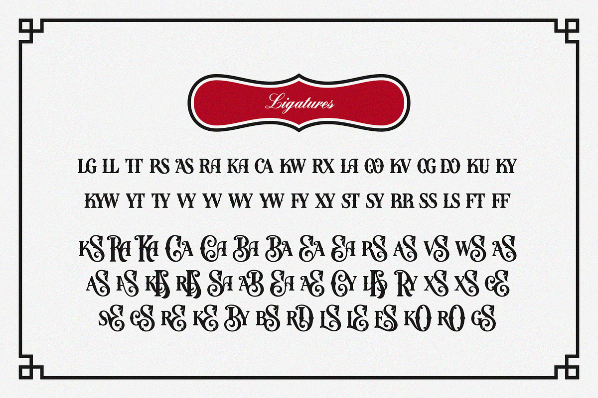 Nostalgia Vintage Font, a Serif Font by Harry Kasyanov (Photo 4 of 16)