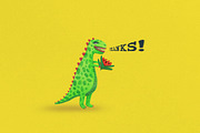 Dinomania, an Animal Illustration by Bizarre Factory (Thumbnail 16 of 16)