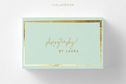 Elegant Photography Business Card, a Business Card Template by iloladesign (Thumbnail 1 of 2)