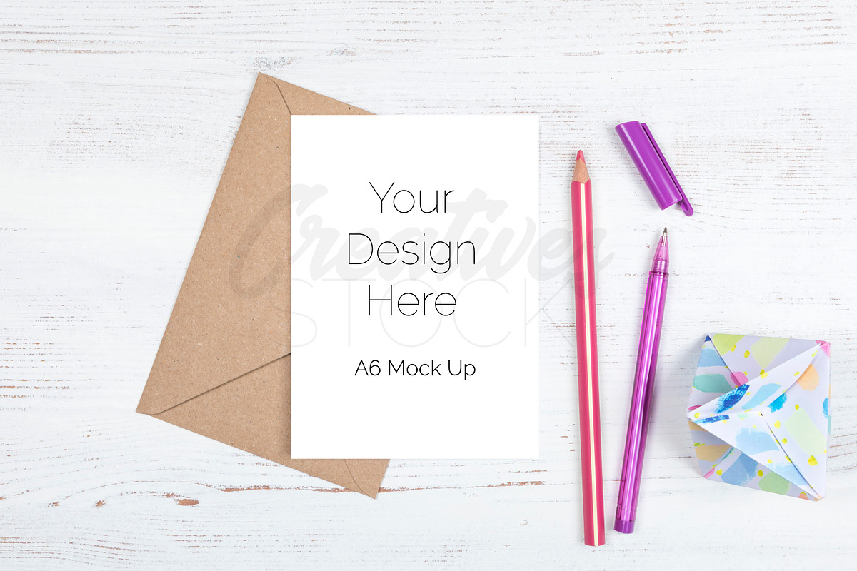 A6 Card Bundle - 8 JPEG/PSD, a Print Template by Creatives STOCK (Photo 8 of 9)