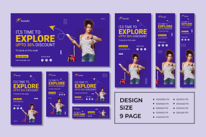 Travel Agency Web Banner Ads