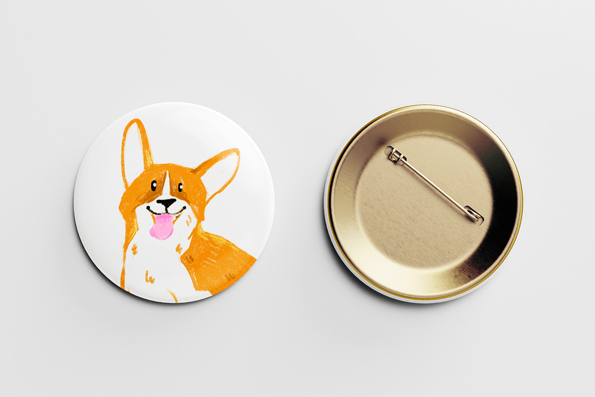 Handdrawn Corgi ClipArt set, an Animal Illustration by Ja Polina ArtShop (Photo 4 of 5)