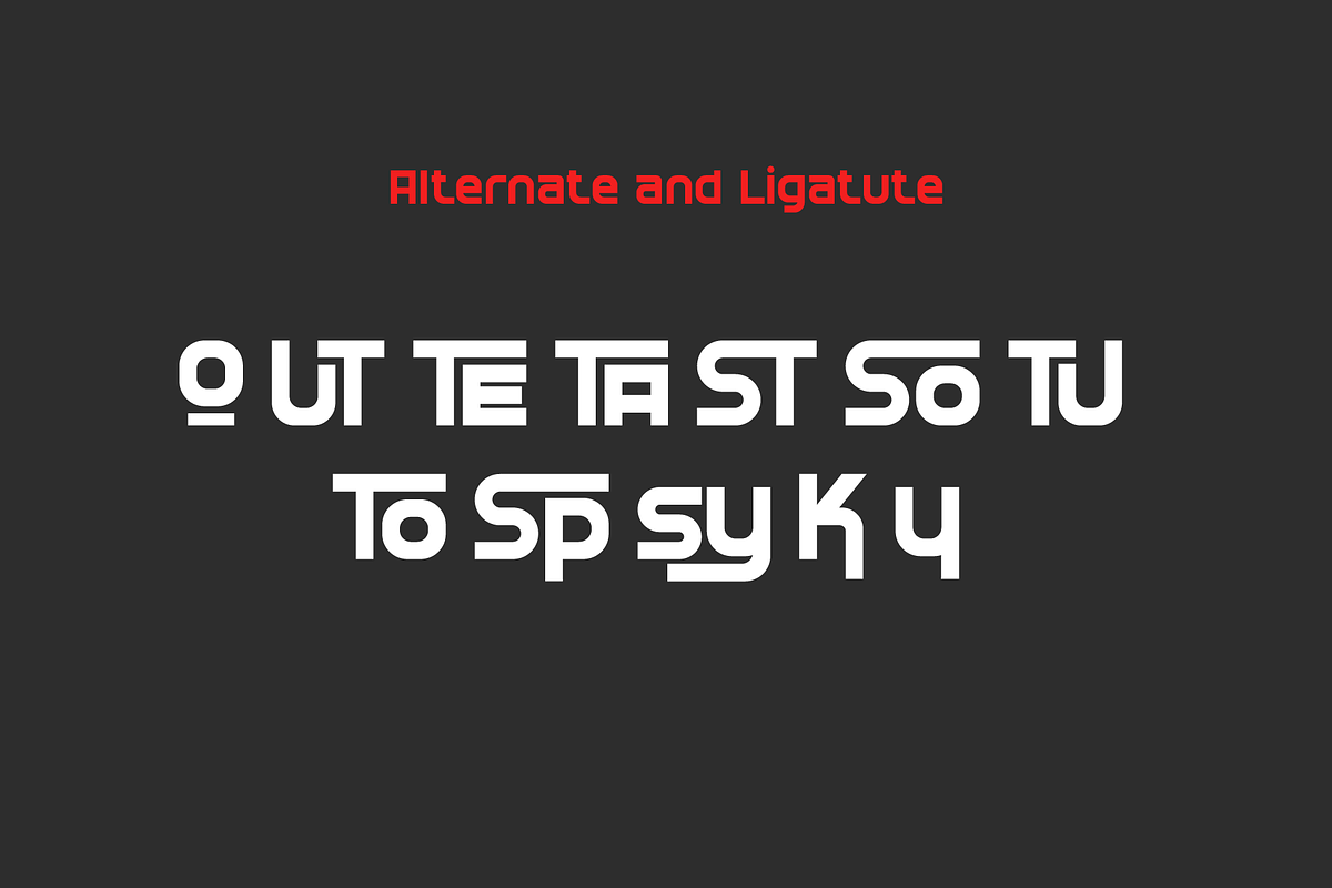 Knockout is a modern sport font, a Sans Serif Font by Brown Cupple (Photo 10 of 10)