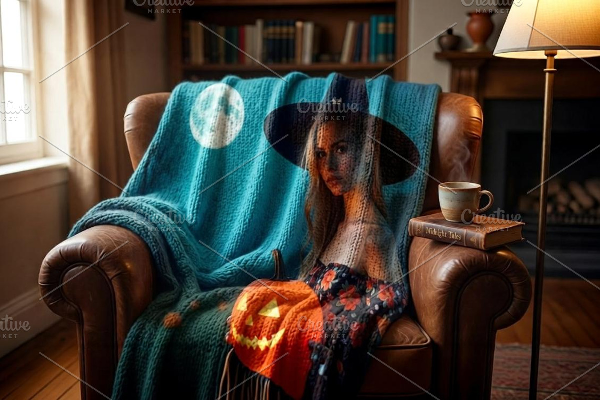 Moonlit Witch | Stock Photo, a Holiday Photo by Aura Canyon HQ (Photo 2 of 5)