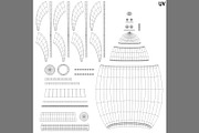 Spaceship rocketship cartoon simple, a Cars & Vehicle 3D Model by CGTech (Thumbnail 15 of 15)