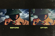 70 Film Grain + Glow Effect PSD Pack, a Texture Graphic by Lostkids (Thumbnail 9 of 15)