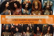 AFRO AMERICAN GODDESS JUNK JOURNAL, a Person Illustration by Daring Digies (Thumbnail 1 of 6)