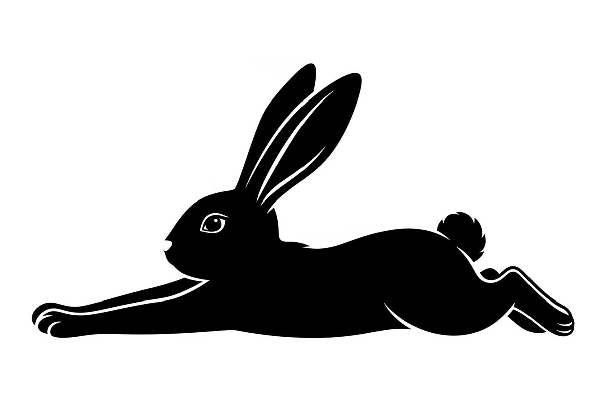 Cute Easter Bunny Silhouette bundle, an Illustration by Artivon (Photo 22 of 51)