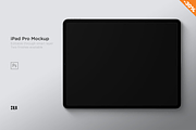 iPad Pro 12.9 Mockup, an iPad Mockup by Unio Designs (Thumbnail 1 of 7)