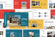 Otia : Real Estate Google Slides, a Presentation Template by Punkl Camp (Thumbnail 1 of 9)
