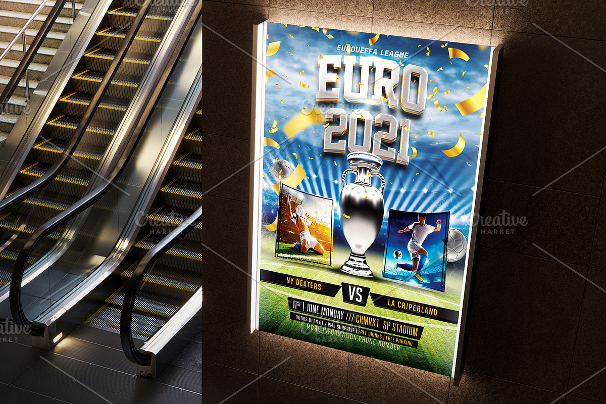 European Football Championship, a Flyer Template by Basez Flyers (Photo 2 of 3)