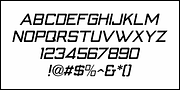 Generic Squared JNL, a Sans Serif Font by Jeff Levine Fonts (Thumbnail 5 of 5)