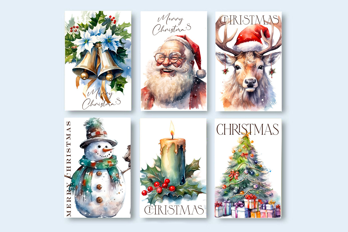 Jingle bells , Christmas  clipart., a Decorative Illustration by Hello My Print (Photo 3 of 9)