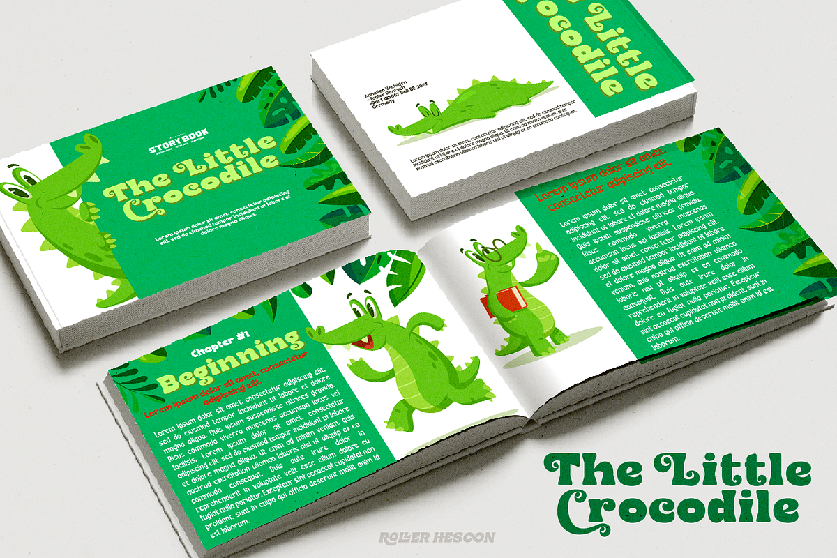 Roller Hesoon - Retro Font, a Font by TypeClassHeroes (Photo 14 of 15)
