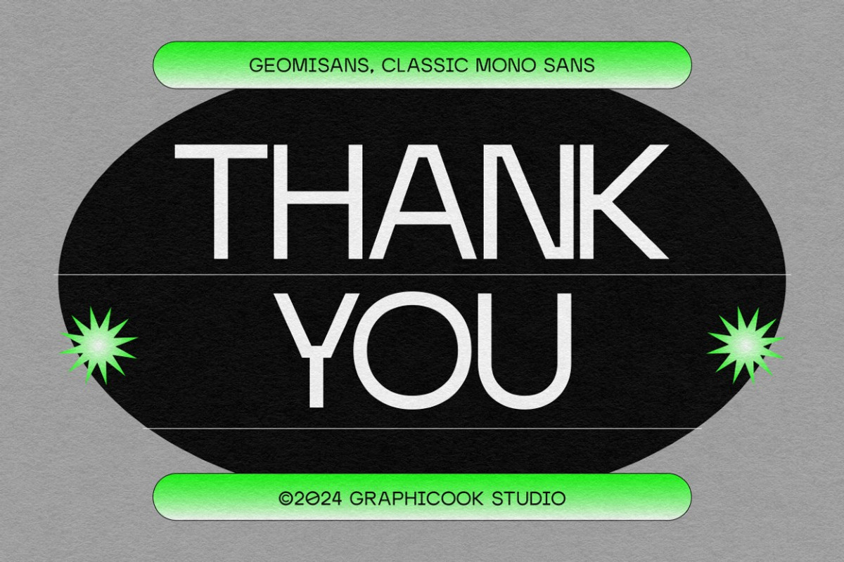 Geomisans, a Sans Serif Font by graphicook (Photo 10 of 10)