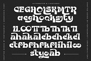 GROWVOKIA | Groovy Display, a Serif Font by Pentagonistudio (Thumbnail 9 of 10)