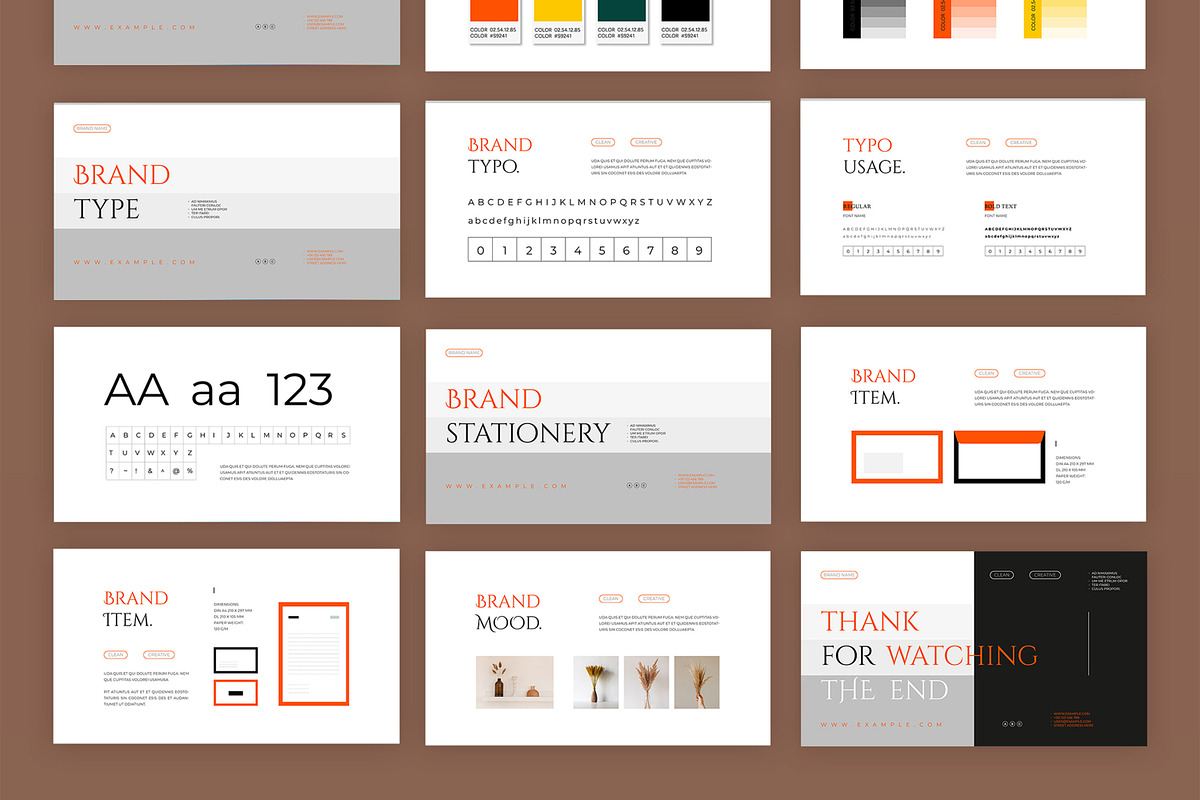 Brand Guideline Presentation, a Presentation Template by MightyDesign (Photo 4 of 7)
