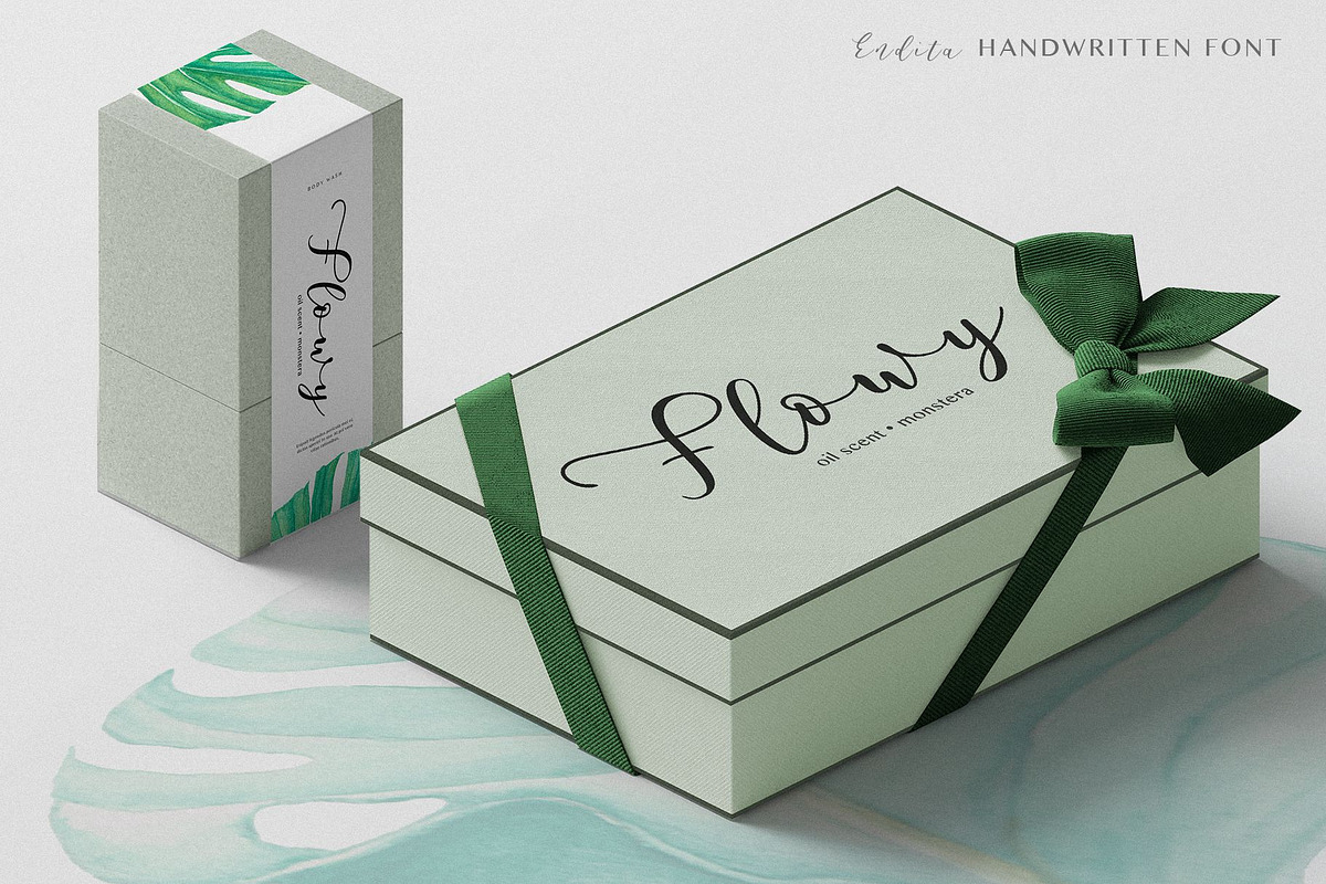 Endita Handwritten Font and Extras preview 5