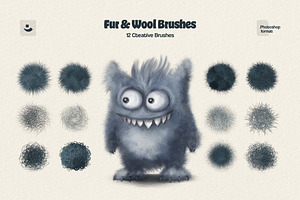 Fur Brushes For Photoshop