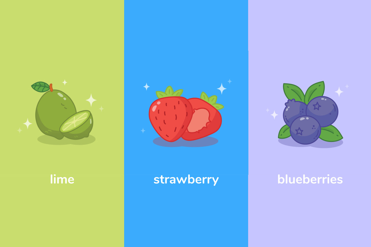 Fresh Fruit Sliced v1, an Illustration by Brandearth RRGraph (Photo 3 of 6)