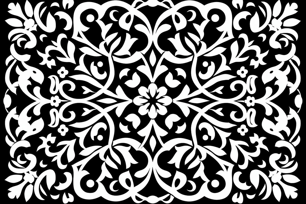 Ornamental Laser Cut Silhouettes, an Illustration by BIPLOB EXPERT (Photo 9 of 9)