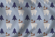 Christmas seamless patterns pack, a Pattern Graphic by KupalinaArt (Thumbnail 6 of 10)